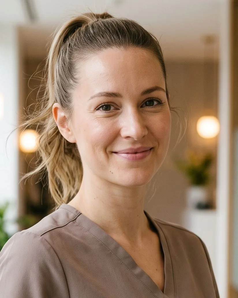 Ainhoa Sáez, Enfermería
