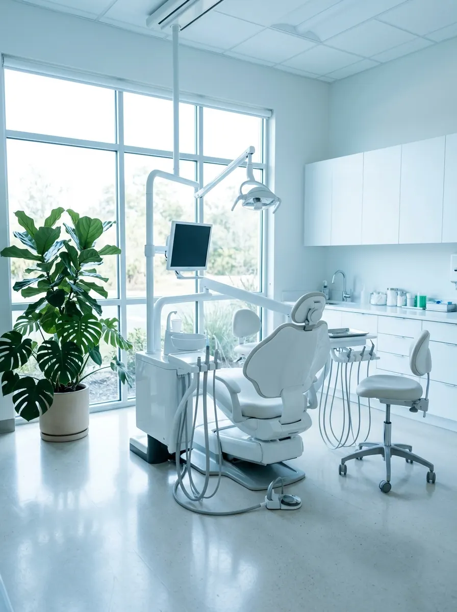Consulta de Dental Solana con luz natural